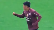 ¡Descomunal! Jairo Concha anotó golazo de tiro libre para el descuento de Universitario ante UTC
