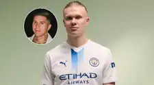 Erling Haaland extasiado con fichaje de Enzo Fernández en Manchester City: "A la cama"