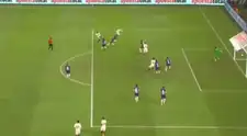 ¡Golazo! César Inga sacó un fuerte disparo para darle el empate a Universitario ante Comerciantes Unidos
