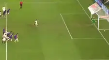 ¡Gol de Universitario! Gianluca Lapadula sacó un potente disparo y puso el 2-2 ante Comerciantes Unidos