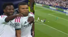Kylian Mbappé anotó el 1-0 de Real Madrid sobre Inter de Milán por la Champions League