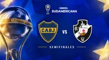Boca Juniors vs Vasco da Gama por semifinales de la Copa Sudamericana: fecha, horario y canal