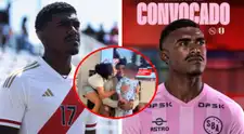 Novia de Oslimg Mora y su emotiva reacción al ver que el jugador es una de las sorpresas en la lista de convocados de Perú