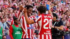 Real Madrid cayó ante el Atlético Madrid y perdió el segundo lugar de LaLiga