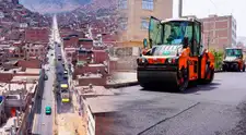 Obra de importante avenida en Comas avanza: mejorará el tránsito vehicular y la calidad de vida de vecinos