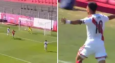 ¡Atención, Guede! Piero Cari anotó el 1-0 de Perú ante Chile por los Juegos Suramericanos - VIDEo