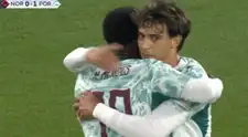 ¡Locura! Joao Félix anotó el 1-0 de Portugal sobre Noruega por la Nations League