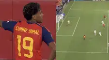 ¡Magistral! Lamine Yamal sorprendió a Croacia y anotó el 1-0 de España por la Nations League