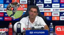 Pablo Guede dio firme opinión sobre Kevin Quevedo tras derrota de Alianza Lima: "Intermitente"