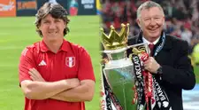 Jean Ferrari se relacionó con Sir Alex Ferguson, director técnico histórico del Manchester United