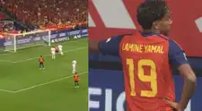 ¡Obra de arte! Lamine Yamal anotó un golazo para el 1-0 de España vs República Checa