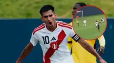 Piero Cari marcó un doblete con la selección peruana sub-20, pero no pudo evitar derrota ante Ecuador