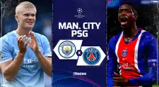 Manchester City vs PSG EN VIVO por Champions League: alineaciones, horarios y canales