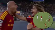 ¡Golpe a Real Madrid! Error de Vinicius y gol de Malen para el 2-1 de Roma por Champions League