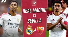 Real Madrid vs. Sevilla EN VIVO por LaLiga: cuándo juegan, hora, canal y pronóstico