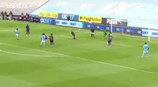 ¡Zapatazo! Luis Iberico sacó un fuerte disparo para el 1-0 de Sporting Cristal vs Comerciantes Unidos