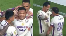 ¡En 5 minutos! Edison Flores y Lapadula marcaron el 2-0 de Universitario ante Juan Pablo II