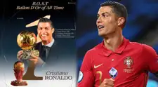 El más grande es él: Cristiano Ronaldo ganó el 'Mejor Balón de Oro de Todos los Tiempos'