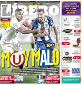 Edición Impresa - Libero | Lima - Lunes 25 de Agosto del 2025