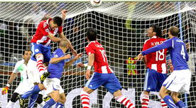 Los guaraníes le empataron al campeón: Italia y Paraguay igualaron 1-1