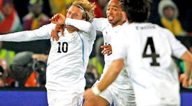 Aguante charrúa: Uruguay venció a Sudáfrica 3-0