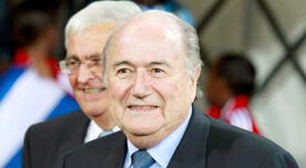 84,490 personas pifiaron a Blatter, presidente de la FIFA