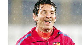 Messi quiere mojar
