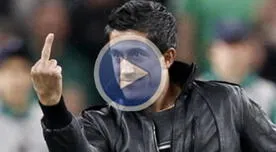 ¡Qué malcriado!: Hincha griego le hizo un gesto obsceno a Messi