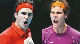 Gran duelo: Federer y Nadal disputarán hoy la final del Master de Londres