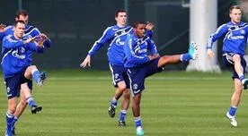 La ‘Foquita’ Farfán regresó a los entrenamientos del Schalke