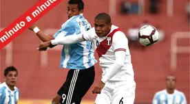 Minuto a Minuto: Perú 1-2 Argentina 