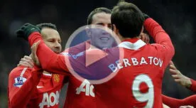 Con hat-trick de Berbatov, Manchester United goleo al Birmingham