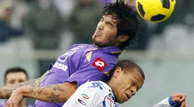 Fiorentina con Juan Vargas se enfrenta el domingo ante Catania