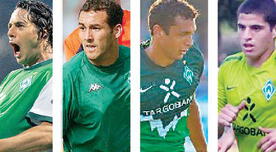 Cuatro son los peruanos que se han medido en Werder Bremen