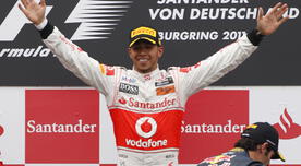 Inglés Lewis Hamilton conquistó el Gran Premio de Alemania
