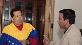 Hugo Chávez recibió a César Farías y lo felicitó por la buena campaña en la Copa América