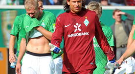 Papelón: Werder Bremen, sin Claudio Pizarro, fue eliminado de la Copa Alemana