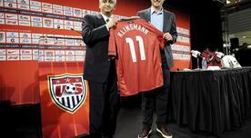 Jürgen Klinsmann fue presentado como técnico de Estados Unidos