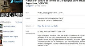 Hinchas argentinos realizarán marcha en contra del nuevo formato del campeonato argentino