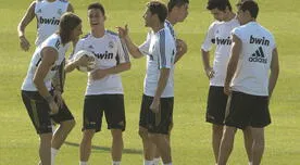 Con varias bajas: El Real Madrid entrenó pensando en el Lyon