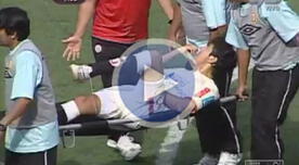 No es su día: Terrible lesión sufrió Ángel Romero en el choque con Vallejo