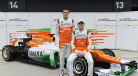 La escudería Force India presentó su monoplaza para la temporada 2012