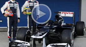  Escudería Williams presentó el FW34 que pilotarán Maldonado y Bruno Senna 