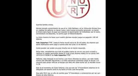 ´Trinchera Norte´ pide apoyo para que Universitario pueda jugar el Descentralizado