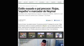 Alfredo Rojas acapara la atención de la prensa brasileña por su parecido con Neymar