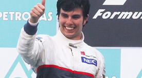 ¡Grande “Checo”!: Sergio Pérez  logró su primer podio en la Fórmula 1