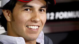 Checo Pérez, satisfecho y sorprendido por arrancar en la cuarta fila del Gran premio de Bahréin.