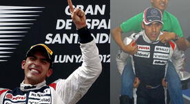 [FOTOS] También fue un ´héroe´: Pastor Maldonado rescató a su primo del incendio en los boxes del equipo Williams