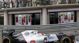 Sergio Pérez: Pelear en Mónaco por el podio es posible 