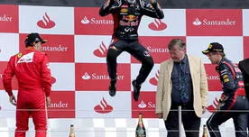 Mark Webber logra la victoria en el Gran Premio de Gran Bretaña